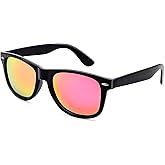 DYSAKER Sunglasses Men, Square Polarized Sunglasses for Mens & Womens, Trendy Retro Sun Glasses Driving Fishing UV Protection