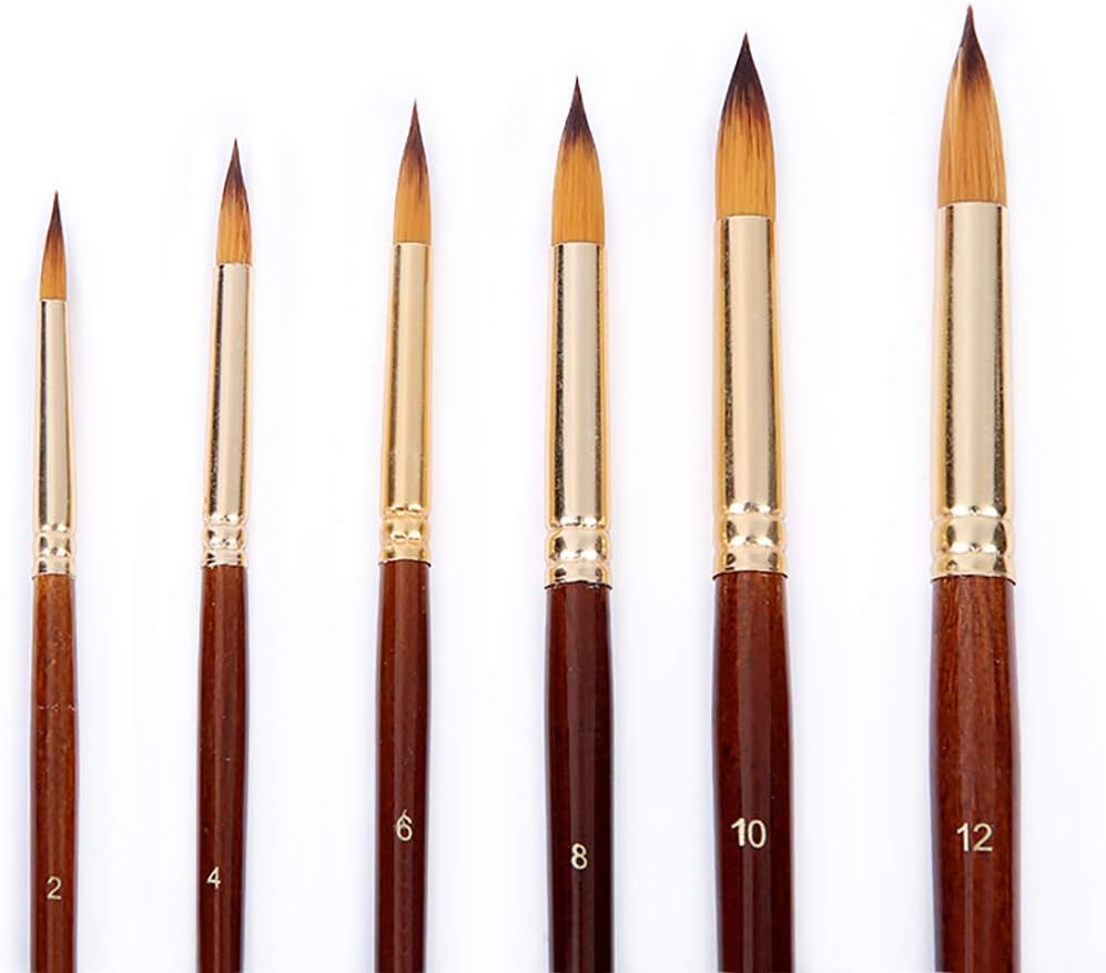 Silithus Paint Brushes 6 Pieces Set - Image 4
