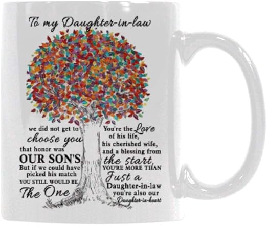to my daughter mug from mom