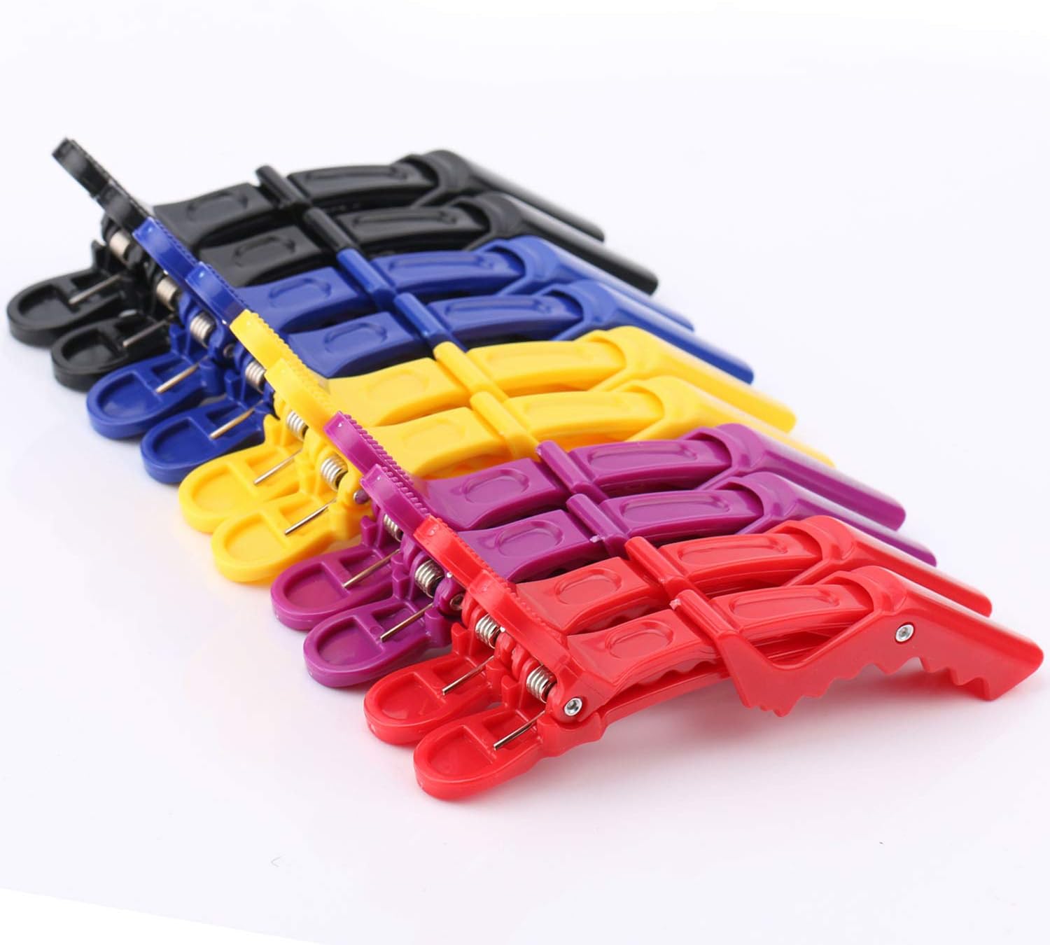 Alligator clip thick hair section hairpin no trace hairdressing non-slip grip and wide-tooth hair styling, hair styling - Image 5