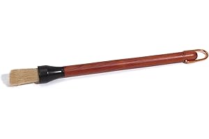 Outset QB66 Rosewood Collection Basting Brush with Removable Bristles
