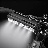 Bike Lights, 17 LED 4000 Lumen Bicycle Light with 4 Modes, 10000mAh USB Rechargeable Bike Light, Bike Headlight with Digital Power Display, Wide Beam Bike Lights for Night Riding