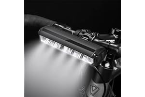 MINSK Bike Lights, 4500 Lumen Bicycle Light with 6 Modes, USB Rechargeable Bike Headlight with Phone Holder, Wide Beam Bike Lights for Night Riding