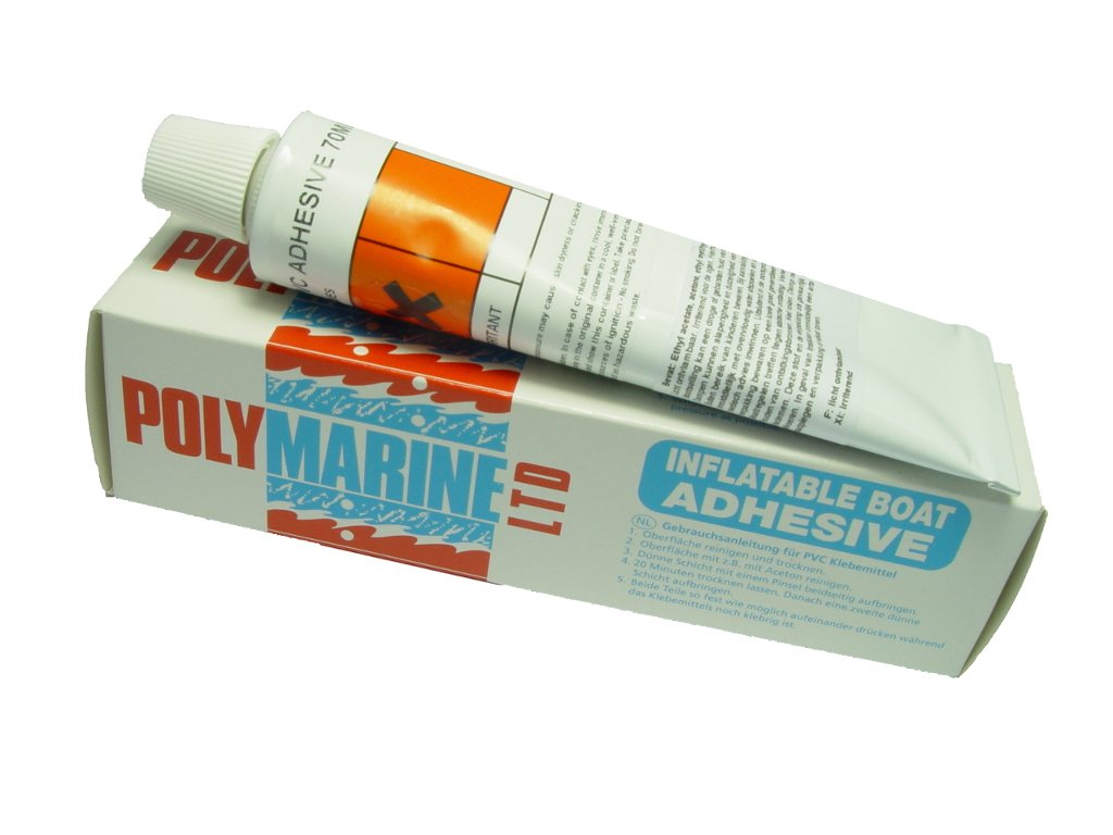 Polymarine PVC Inflatable Boat Adhesive 1 part 70ml tube Buy Online in