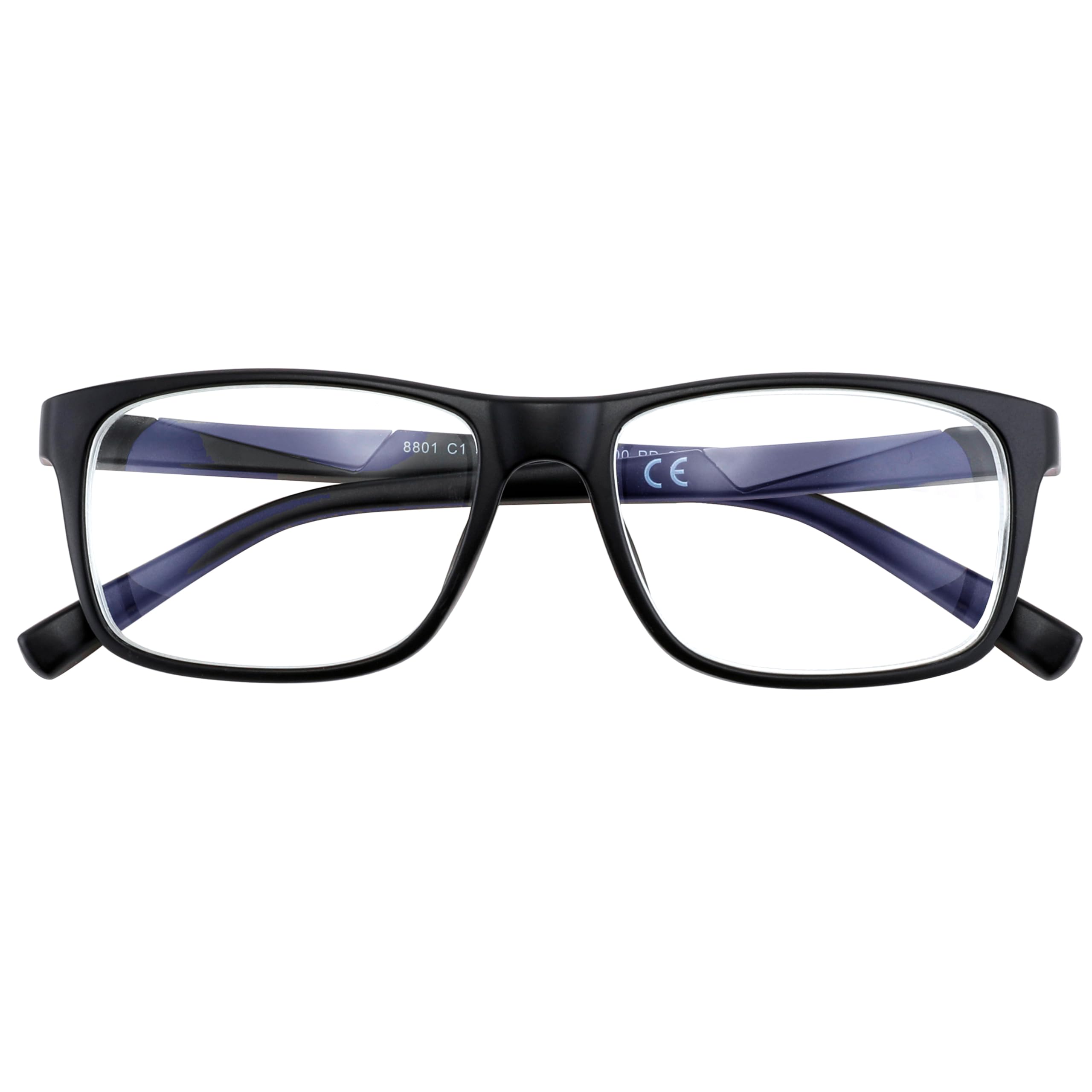 Photo 1 of Near sighted Distance Glasses For Men,Women NearSighted Vision Driving Eyeglasses,Cheater Farsighted Non Prescription Myopia Nearsightedness Eye Glass,Mens Blue Light Negative See Far Away Frame -2.5