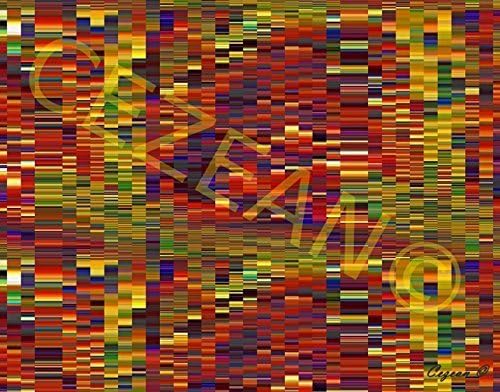 Encrypted Puzzle by Cezean Mat, Archival Limited Edition Print