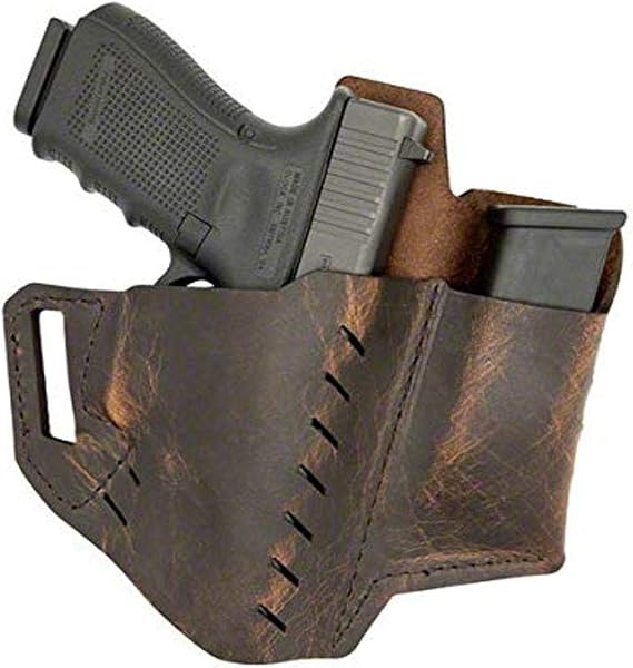 Versacarry 62102 Commander Holster with Spare Mag Pouch, Distressed Water