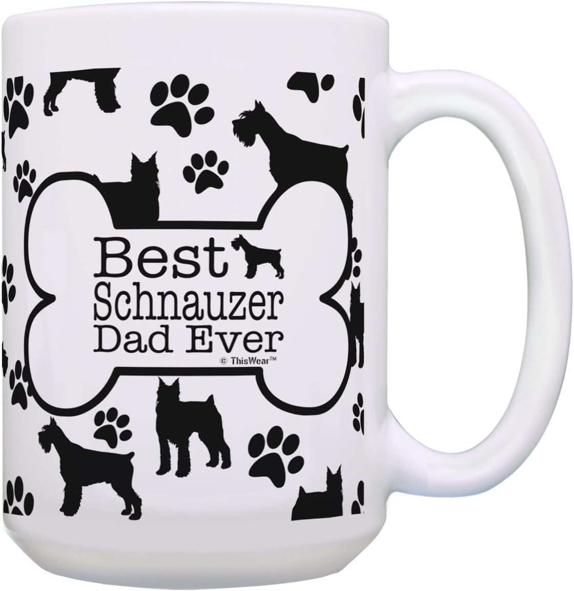 white schnauzer gifts
