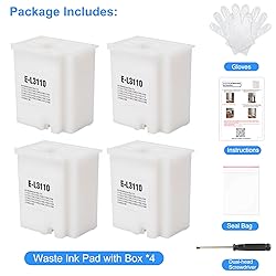 imtfzct 4pcs Waste Ink Pad Replacement with Zeroing