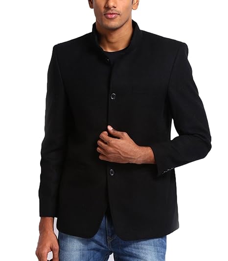 bandhgala jacket with jeans