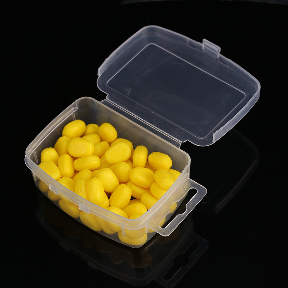 Pop Up Bait Fishing Bait 6 Colors Fishing Lures Floating for Carp Bream Trout(yellow)