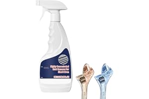 Rust Remover for Metal, 237ML Fast Acting Steel Iron Eraser Cleanser, Rust Cleaner, for Car Sink Shower Oven Stove Kitchen Ba