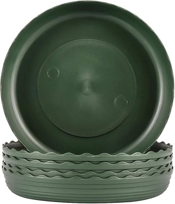Plastic Saucer Tray for Plant Flower Pot of Garden indoor outdoor 5