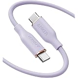 Anker USB-C to USB-C Cable, Cable 100W 6ft, USB 2.0 Type C Charging Cable Fast Charge for iPhone 15/15Pro/15Plus/15ProMax, Ma