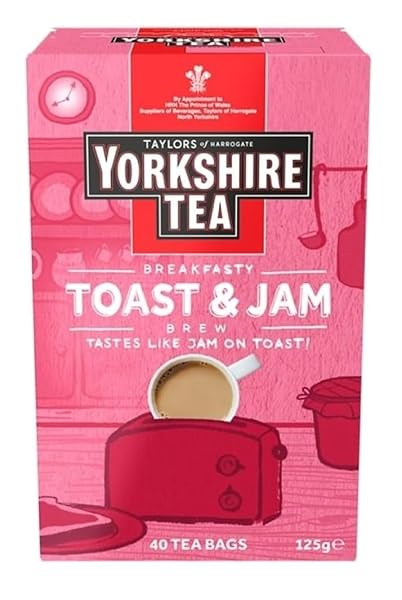 YORKSHIRE TEA TOAST & JAM BREW 40 TEA...