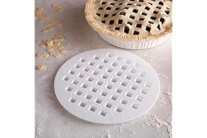 OCS Parts Pro Chef Series Pie Crust Lattice Design Cutters | 9.75-Inch Pie Cutter Creates Perfect, Professional Lattice Designs for Home Kitchens or Commercial Bakeries