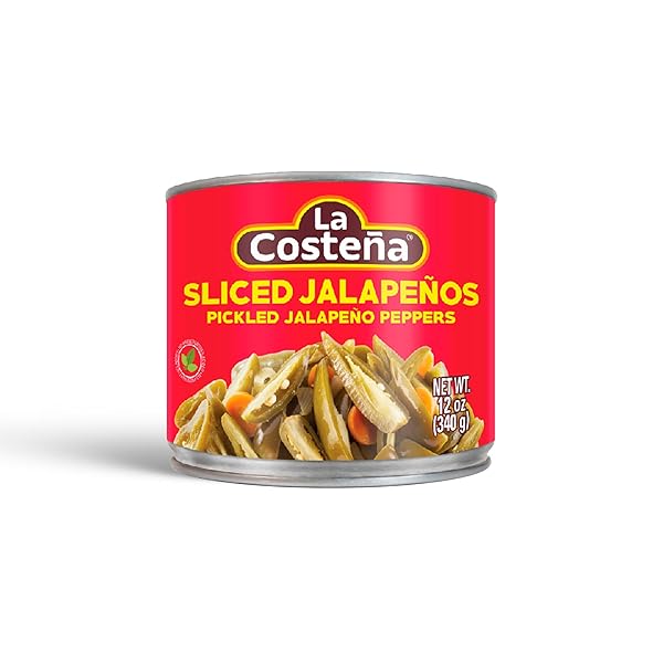 LA COSTEÑA SLICED JALAPENO PEPPERS – PICKLED JALAPENOS...