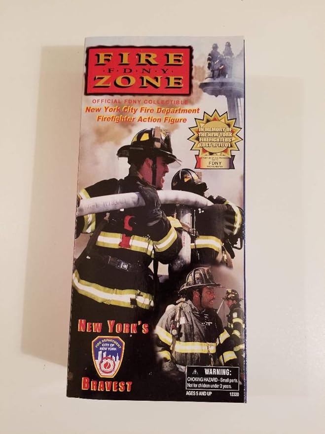 1/6 Scale Official 911 FDNY New York City Fire Department Firefighter