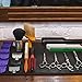 2Pcs Barber Bar Mat, Heavy Duty Non-slip Bar Service Mat, Black Flexible PVC Heat-Resistant Work Station Tools for Clippers Salon Styling Hair Dryers Trimmers 18″ x 12″ x 0.4″thumb 2