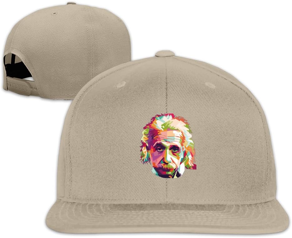 Tom Cool Unisex Albert Einstein Baseball Hat Black