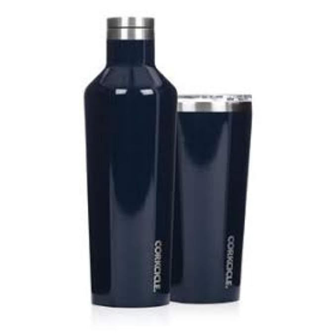 Corkcicle Botella isotérmica, Acero Inoxidable, Gloss Caribbean ...