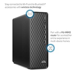 HP Slim Windows Desktop Computer, Intel Core