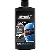 Formula 1 Color Wax Liquid for Blue Cars, Gives Ceramic Water Beading Protection and Ultimate Shiny Finish, Fills Minor Scratches with Color-Match Pigment, 16 oz