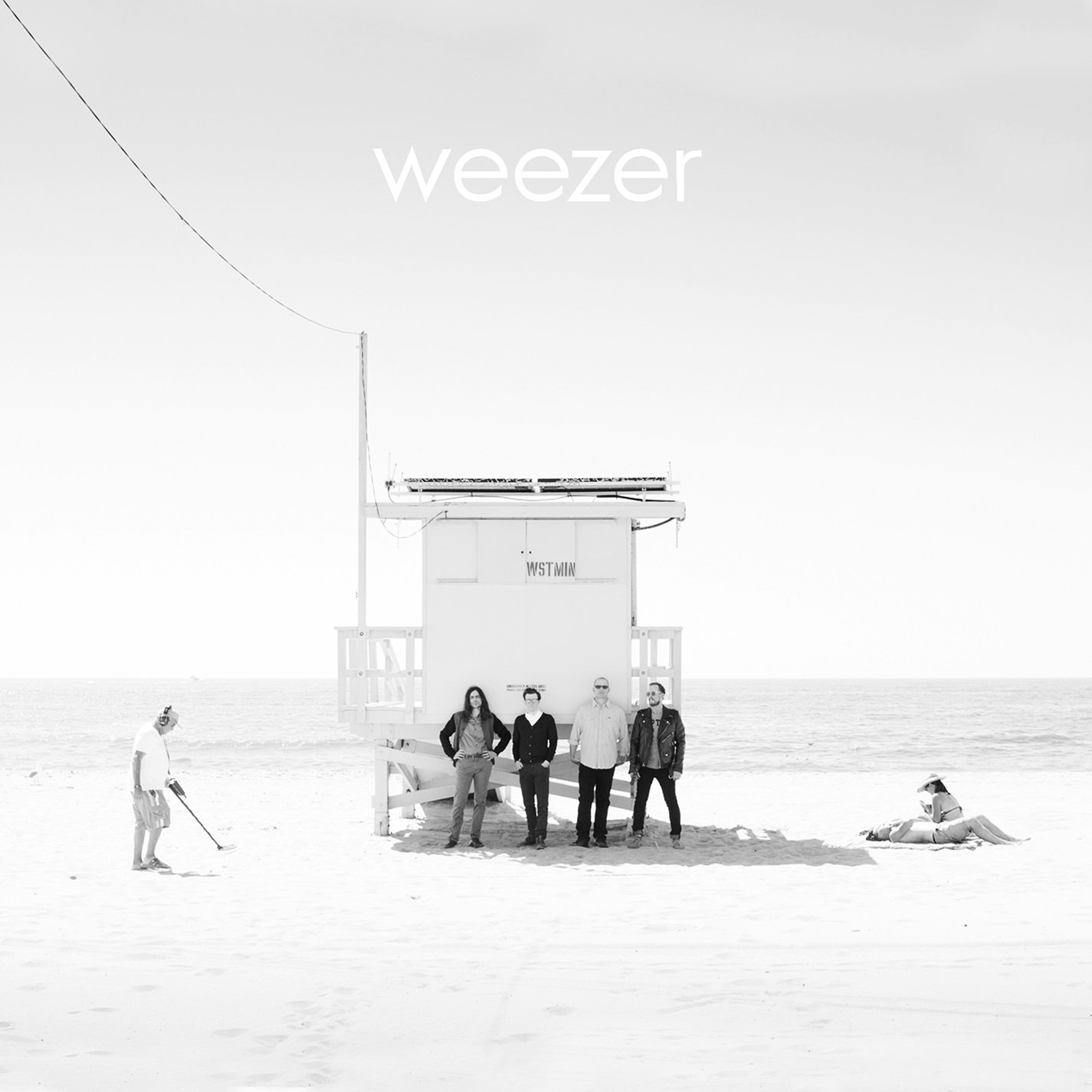 Amazon Com Weezer White Album Cds Y Vinilo