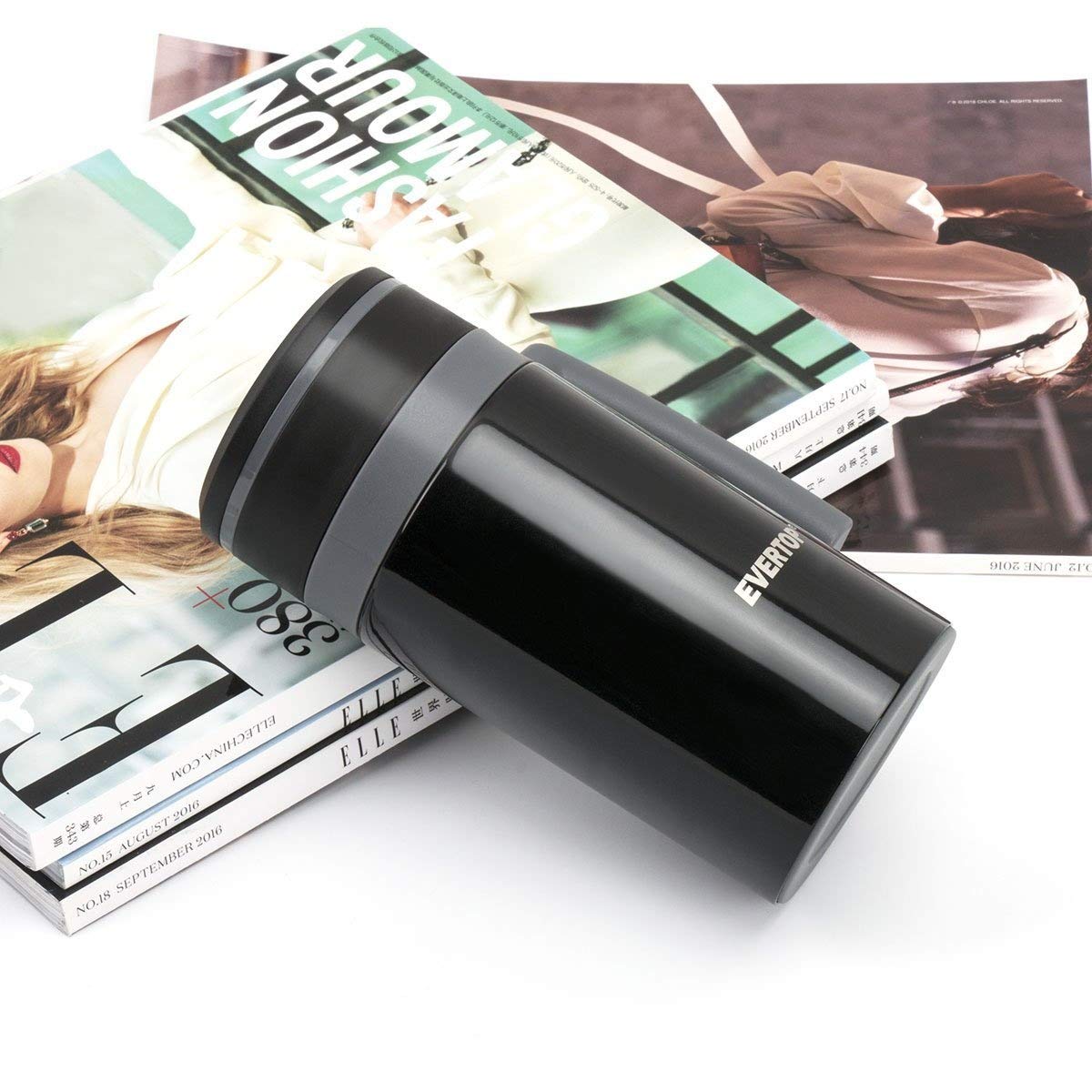 Vacuum Insulated Stainless Steel Travel Mug with Easy-Clean Lid Coffee Container Tea Camp Cup Water Bottle,16oz