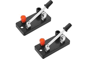 XYRSTOLR 2PCS Educational Single Pole Knife Switch Physics Laboratory Equipment Single Pole Single Throw (SPST) Switch