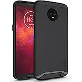 TUDIA DualShield Designed for Moto Z3 Phone Case/Moto Z3 Play Case, [Merge] Shockproof Heavy Duty Military Grade Dual Layer H