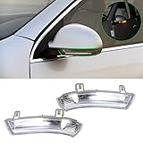 beler 2pcs Left Right Side Mirror Indicator Turn