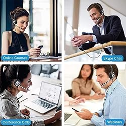 Wantek Cell Phone Headset with Microphone Noise