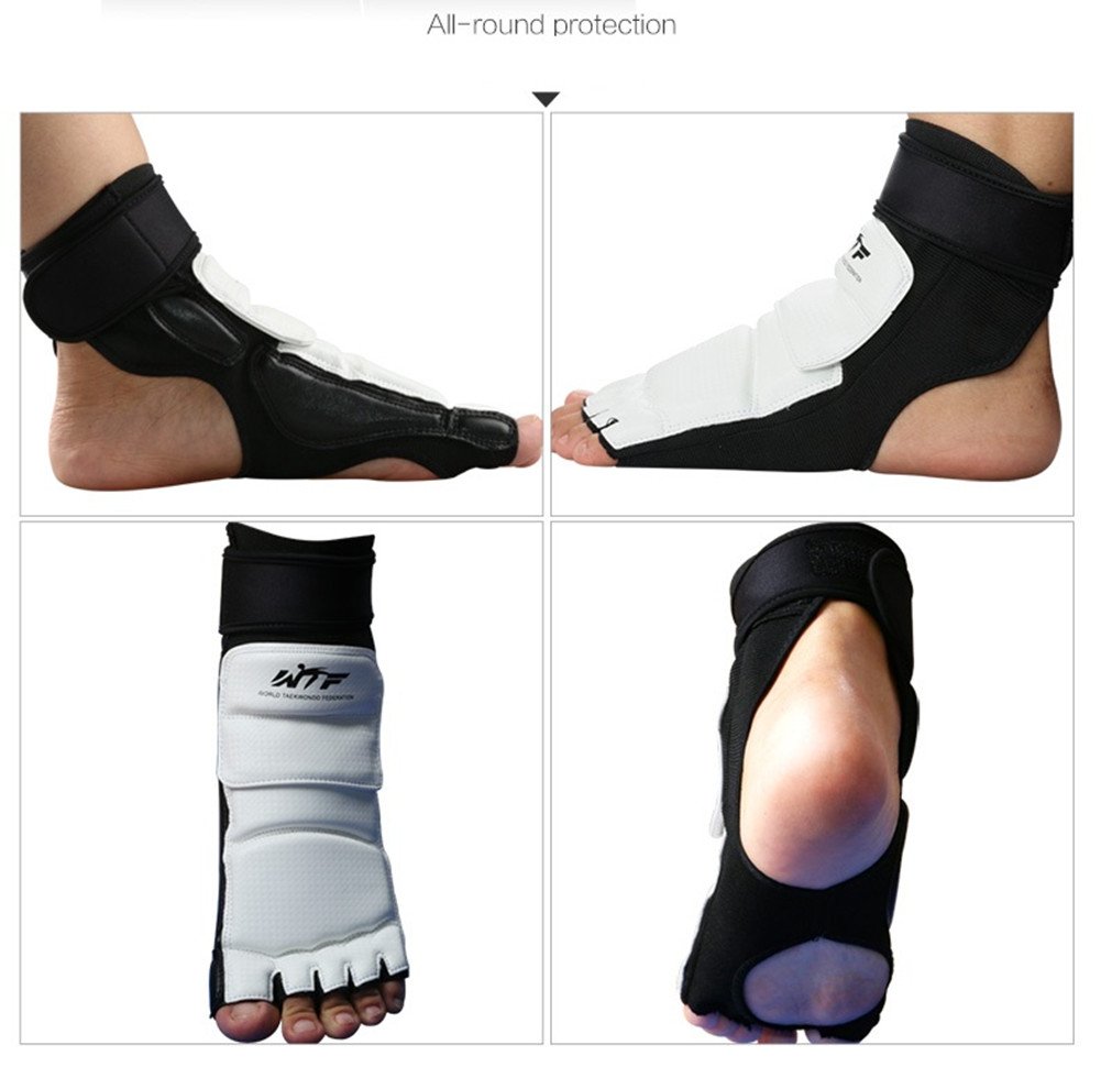 Wonzone Taekwondo Boxing Foot Protector Gear Martial Arts Training Sparring Gear Muay Thai Kung