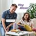 Portable Bluetooth and WiFi Smart Speaker with Voice Activated Amazon Alexa by FABRIQ Chorus: Wireless Connectivity with Stereo Pairing for Multi-Room Home Audio (Quartz)