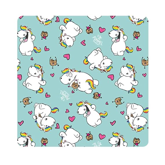 Pummel & Friends - Geschenkpapier (mint)