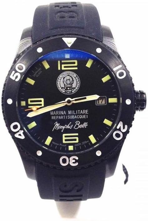 Marina Militare skq42pbk07.c – Watch, Rubber Strap Black