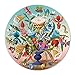 EEBOO Crazy Bug Bouquet Round Puzzle 1000pc, 1 EA