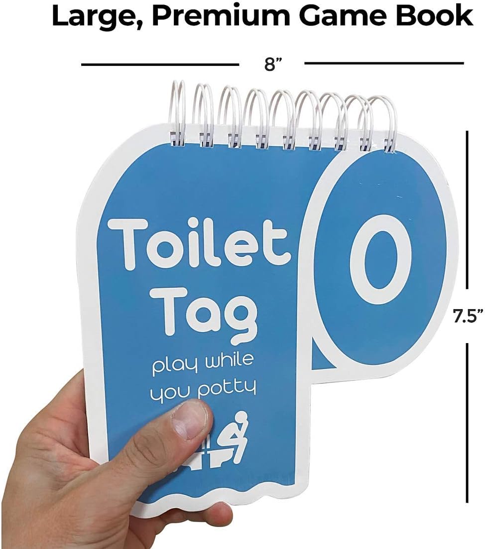 Toilet Tag - Hilarious Game for Adults Who Share The Same Potty for Couples: Toys & Games