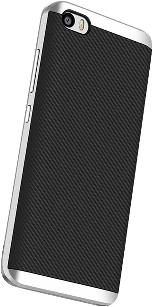 Xiaomi Mi5 Case, Ipaky Internal Protection TPU Flexible [Ultra Rugged] Rigid Outside Frame PC Effect Metal [Anti Blows] Case Hybrid Bumper Mi5 - Silver