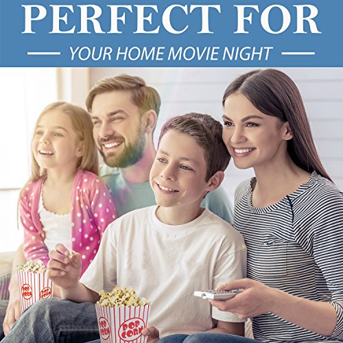 Chefast Popcorn Box Pack (20 Boxes) - 10x Medium and 10x Small Holders With 10x Chalkboard Stickers - Ultimate Party Favor - Great for Birthday and Theater Themed Parties, Movie Nights, Carnivals etc.