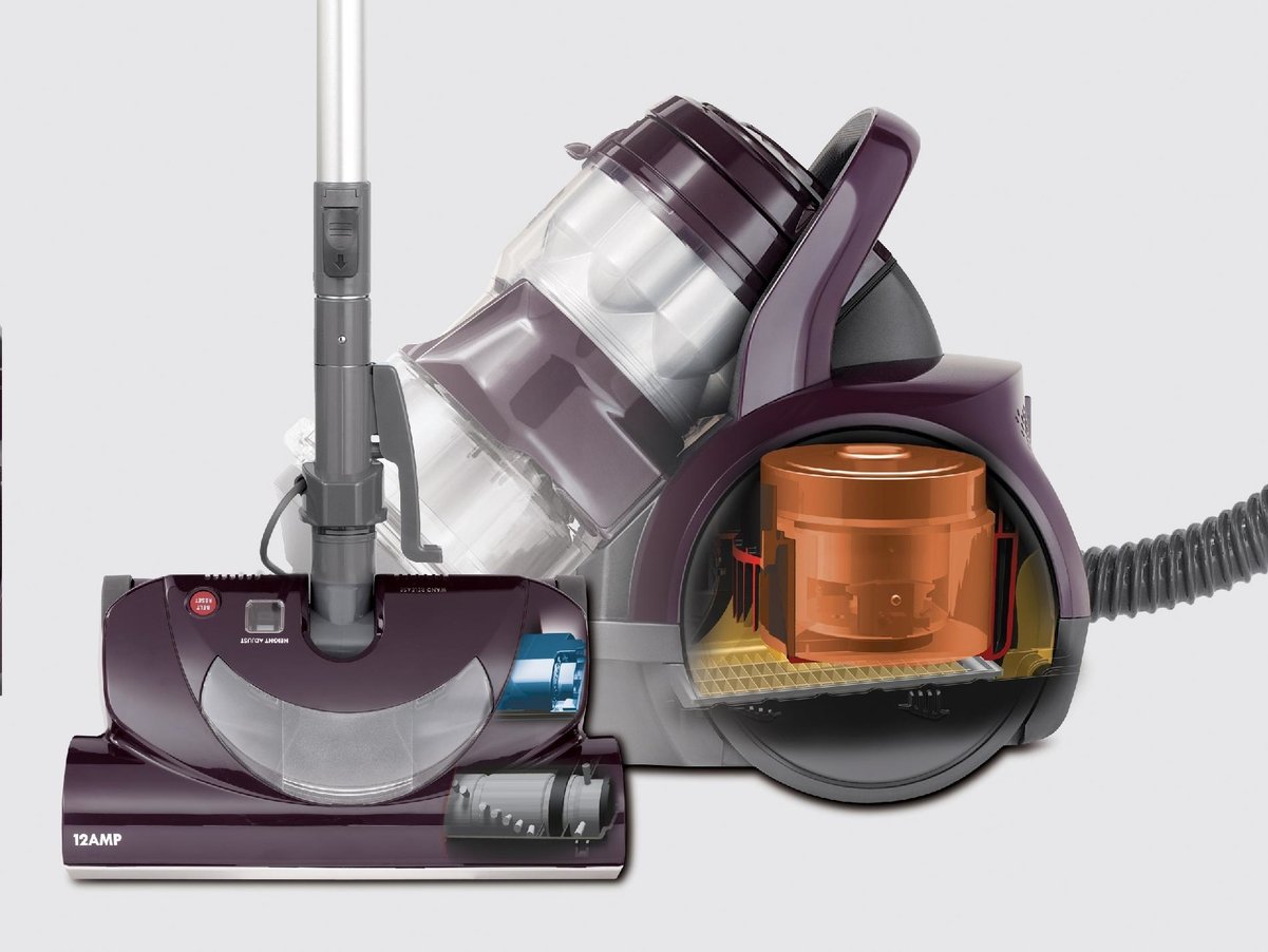 Kenmore (22614) Bagless Canister Lightweight Vacuum Cleaner, Purple