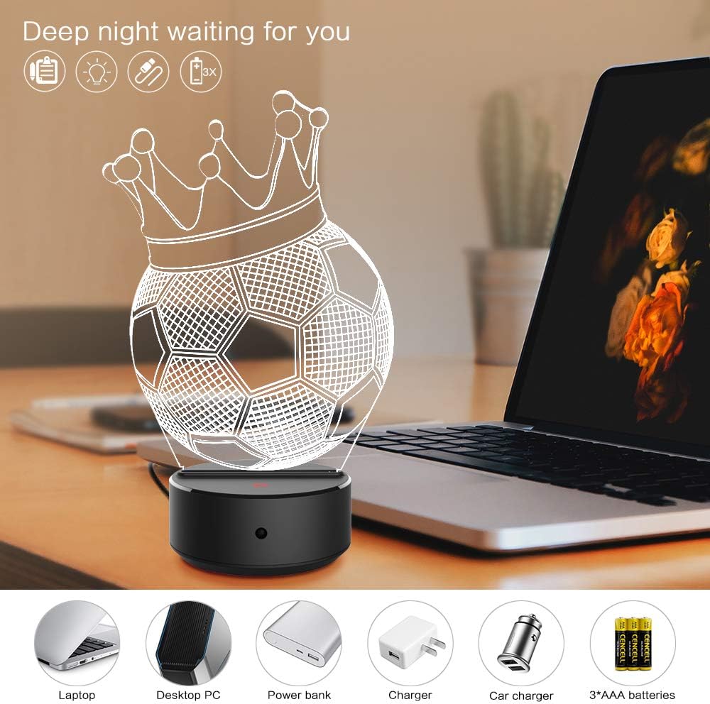 Best 3d desk lamp basketball