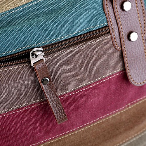 image for ShenPourter_Women Bag ShenPr Women Casual Canvas Messenger Bag Color B