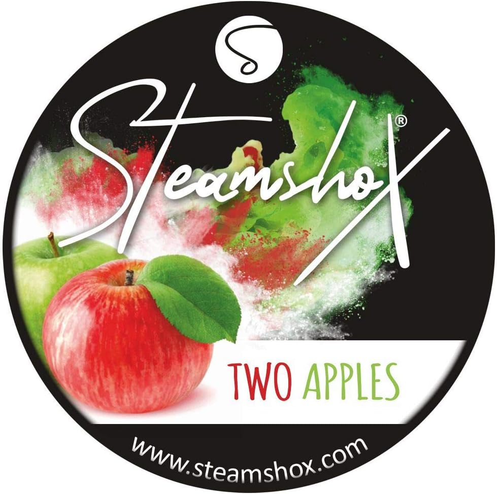 Steamshox® Two Apples Steam Stones 70 g Stone Granules (Steam Stones) Nicotine-Free Tobacco Substitute