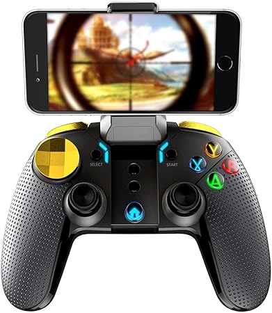 Amazon Co Jp Goolsky Pg 9118 ワイヤレスゲームパッド 携帯電話ゲーム用 Bt ゲームパッド コントローラー Pc Android アプリ不要 おもちゃ