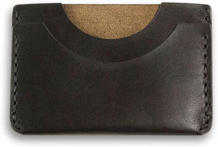 Luxury Hand-Made Leather Wallet by Rose Anvil – Slim Front Pocket Wallet Genuine Leather – The Hika
