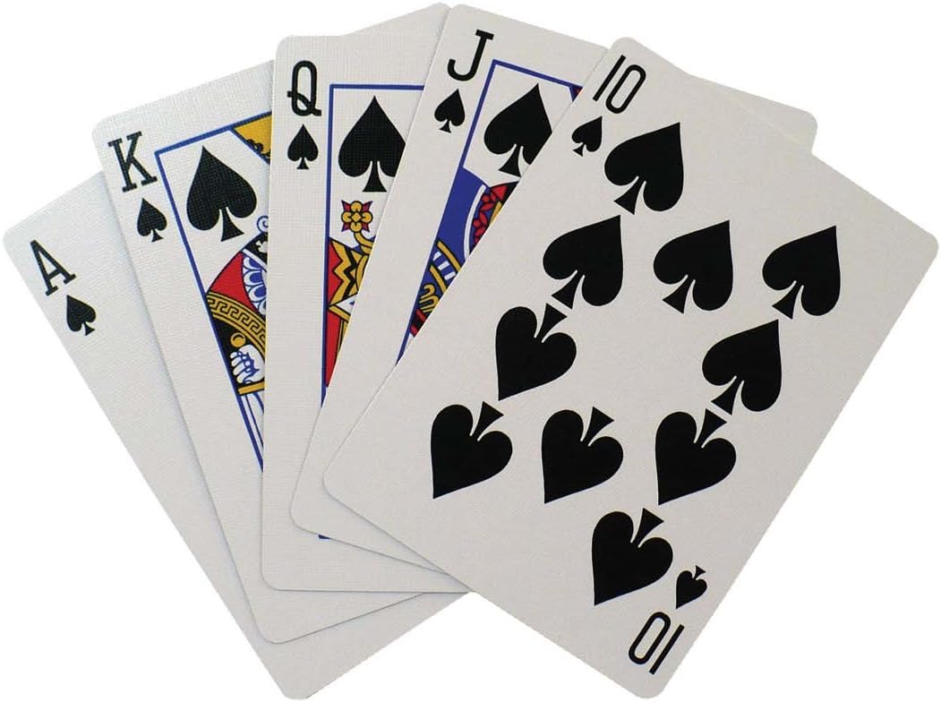 Komonee Plastic Coated Deck Of Playing Cards Red and Blue (Pack Of 2)