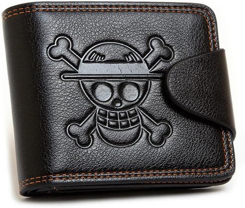 One Piece ONE PIECE Monkey E D E Luffy two -fold wallet wallet wallet wallet wallet anime purse