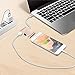 USB Type C Hub to VGA Adapter - Multiport USB C 3.1 Hub Female with Charging & Video Converter for Apple MacBook,ChromeBook Pixel Projector TV and More Type-c Devices